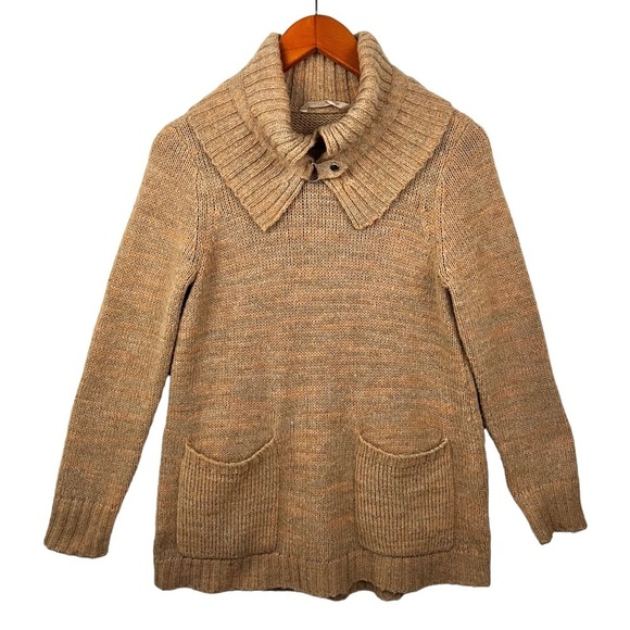 SOFT SURROUNDINGS Jayna Wool Knit Tunic Sweater - Picture 2 of 9